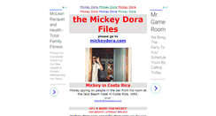 Desktop Screenshot of mickey-dora.com